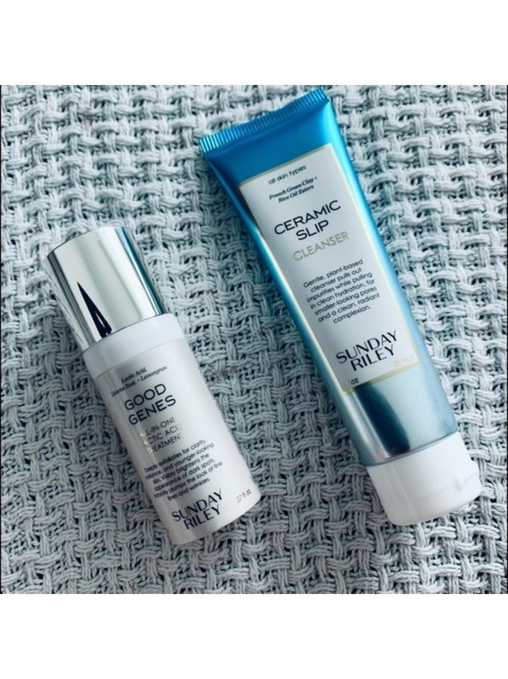 SUNDAY RILEY **Good Genes** Exfoliator with **Ceramic Slip** Cleanser - Picture 2 of 4